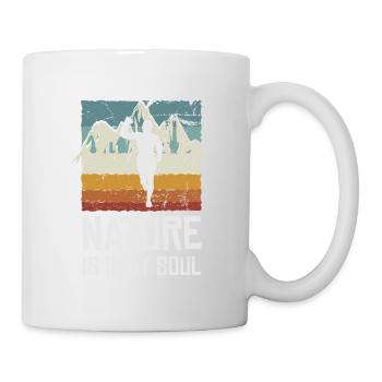 Marathon, Trail Running, Runners - Mug - white - Right