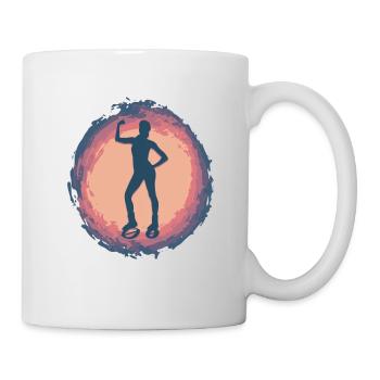 Splash Jump Shoes Fitness - Tasse - Weiß - Rechts