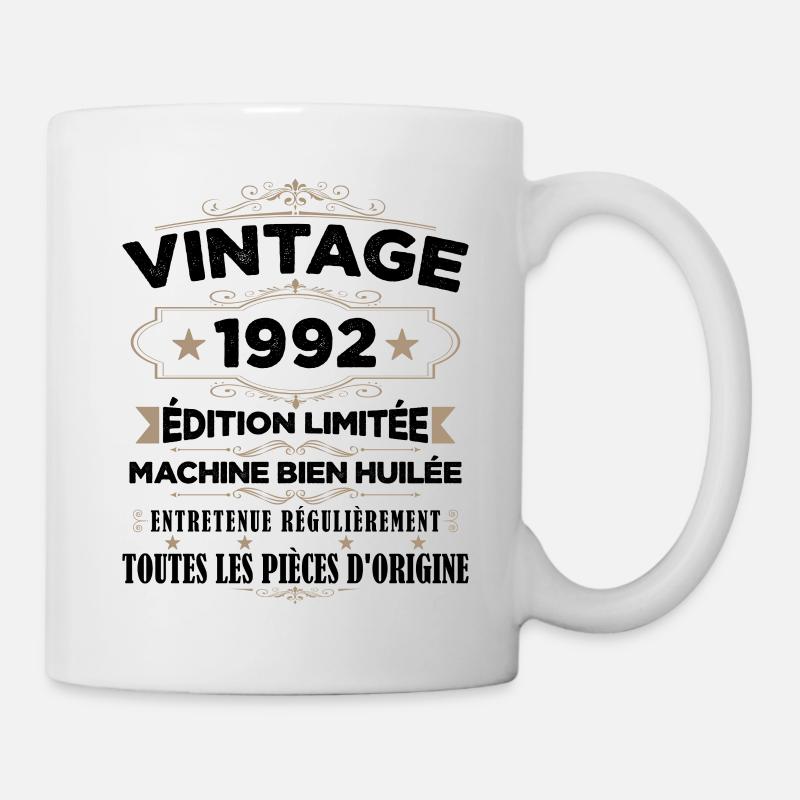 Vintage 1992 Edition Limitée - Mug blanc - blanc