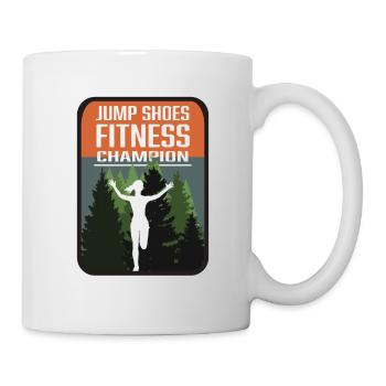 Jump Shoes Fitness Champion - Tasse - Weiß - Rechts