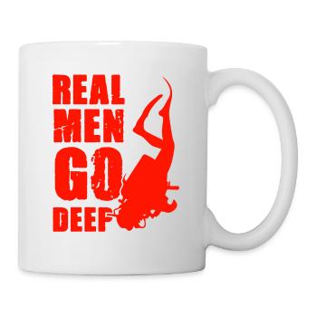 diving fun - Mug - white - Right
