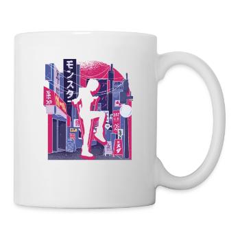 Asiatische Stadt Rope Jumping - Tasse - Weiß - Rechts
