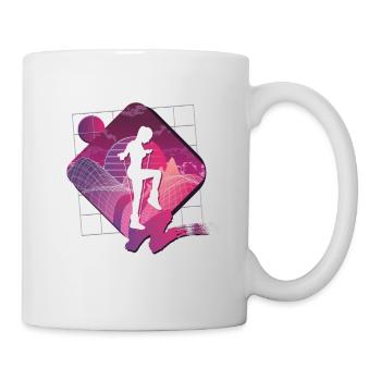 Vaporwave Rope Jumping - Tasse - Weiß - Rechts