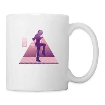 Vaporwave Rope Jumping - Tasse - Weiß - Rechts