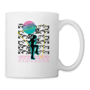 Vaporwave Rope Jumping - Tasse - Weiß - Rechts