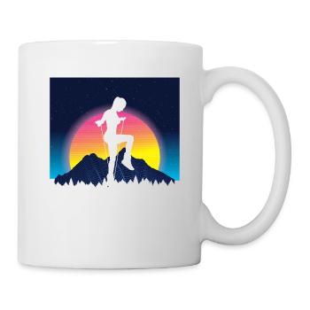 Vaporwave Rope Jumping - Tasse - Weiß - Rechts