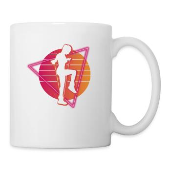 Vaporwave Rope Jumping - Tasse - Weiß - Rechts