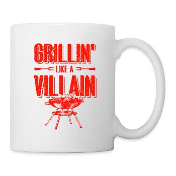 grill funny saying - Mug - white - Right