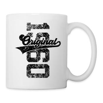 66E ANNIVERSAIRE ORIGINAL 1960 - Mug blanc - blanc - Droite