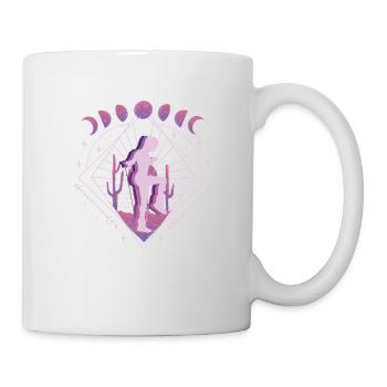 Vaporwave Weltall Rope Jumping - Tasse - Weiß - Rechts