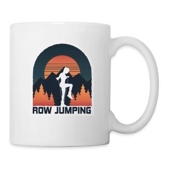 Rope Jumping Rope Jumping Frau - Tasse - Weiß - Rechts