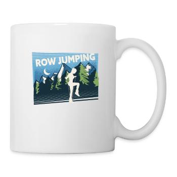 Rope Jumping Rope Jumping Frau - Tasse - Weiß - Rechts