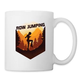 Rope Jumping Rope Jumping Frau - Tasse - Weiß - Rechts