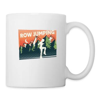 Rope Jumping Rope Jumping Frau - Tasse - Weiß - Rechts