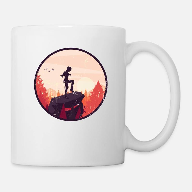 Rope Jumping Rope Jumping Woman - Mug - white