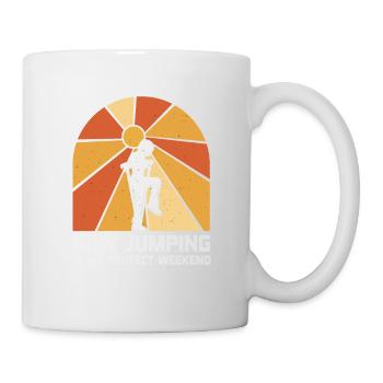 Rope Jumping ist mein perfektes Wochenende - Tasse - Weiß - Rechts