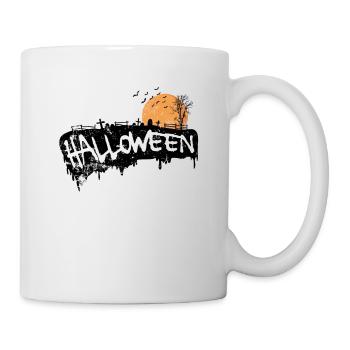 Halloween Ghost Holiday Personnalisé - Mug blanc - blanc - Droite