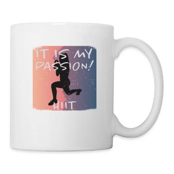 Grunge HIIT - Mug - white - Right