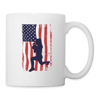 American Flag HIIT - Mug - white - Right