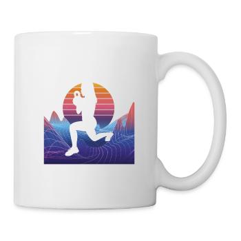 Vaporwave HIIT - Tasse - Weiß - Rechts