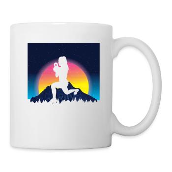 Vaporwave HIIT - Tasse - Weiß - Rechts
