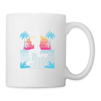 Vaporwave HIIT - Tasse - Weiß - Rechts