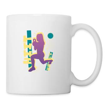 Vaporwave HIIT - Tasse - Weiß - Rechts