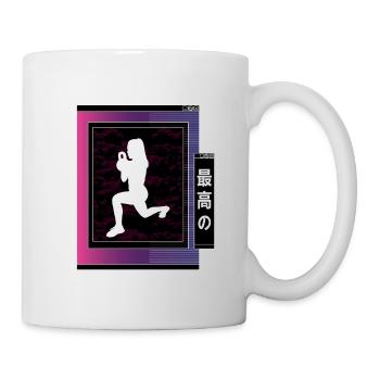 Vaporwave Metaverse HIIT - Tasse - Weiß - Rechts