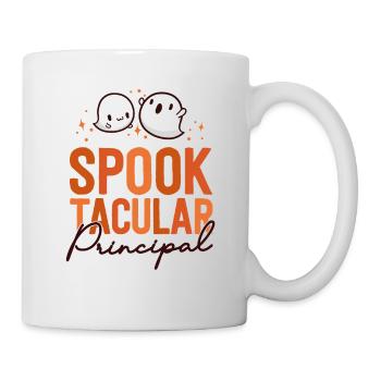 Principal Halloween School Party Matching Front - Mug - white - Right