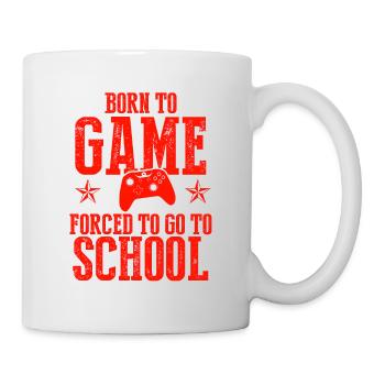 joueur scolaire - Mug blanc - blanc - Droite