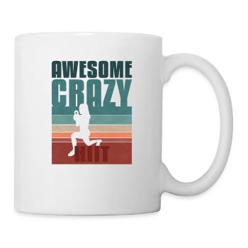 Retro HIIT - Tasse - Weiß - Rechts