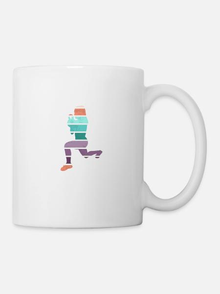 Retro HIIT - Tasse - Weiß