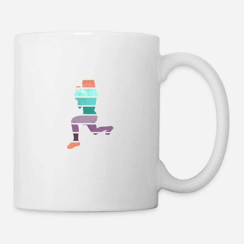Retro HIIT - Tasse - Weiß