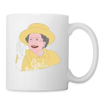 God save the Queen - Tasse - Weiß - Rechts