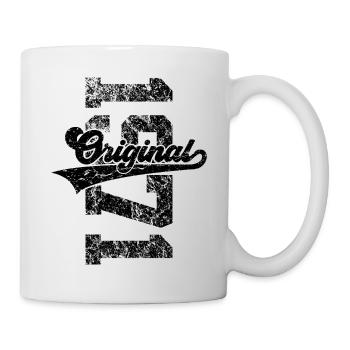 55. GEBURTSTAG ORIGINAL 1971 - Tasse - Weiß - Rechts