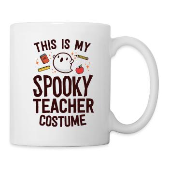 This Is My Spooky Teacher Costume Kawaii Ghost - Mug - white - Right