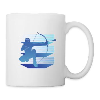 Geometry Arrowtag - Mug - white - Right