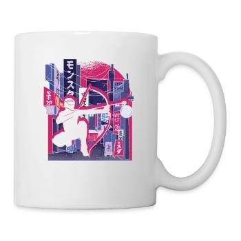 Arrowtag de la ville asiatique - Mug blanc - blanc - Droite