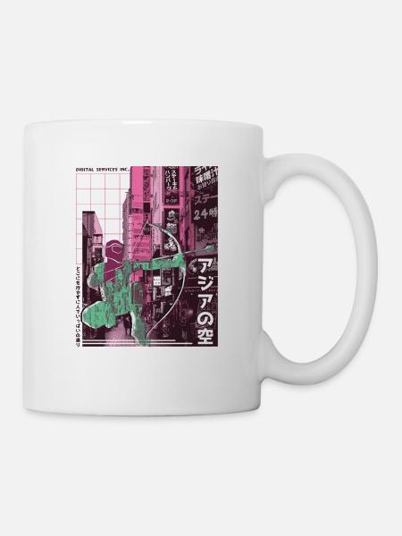 Asian City Arrowtag - Mug - white
