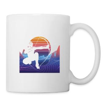Vaporwave Arrowtag - Tasse - Weiß - Rechts