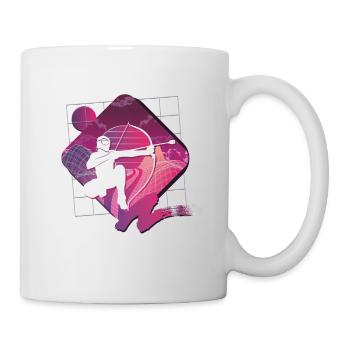 Vaporwave Arrowtag - Tasse - Weiß - Rechts