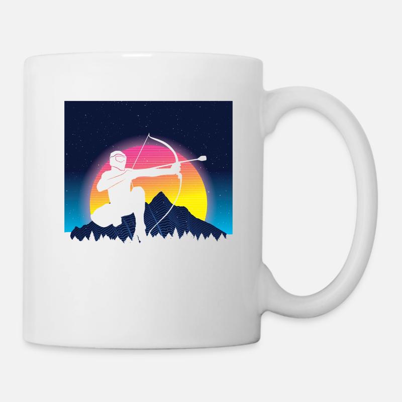 Vaporwave Arrowtag - Mug - white