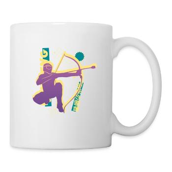 Vaporwave Arrowtag - Tasse - Weiß - Rechts