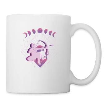 Balise fléchée Vaporwave Space - Mug blanc - blanc - Droite