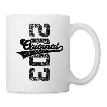 23RD BIRTHDAY ORIGINAL 2003 - Mug - white - Right