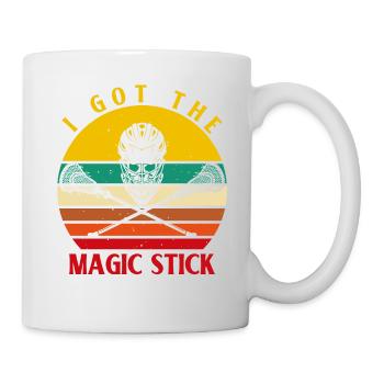 I got the Magic Stick Lacrosse - Tasse - Weiß - Rechts