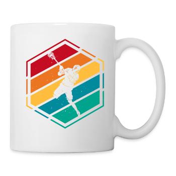 Lacrosse - Tasse - Weiß - Rechts