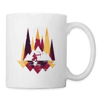 Arrowtag Tir à l’arc - Mug blanc - blanc - Droite