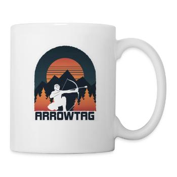 Arrowtag Tir à l’arc - Mug blanc - blanc - Droite