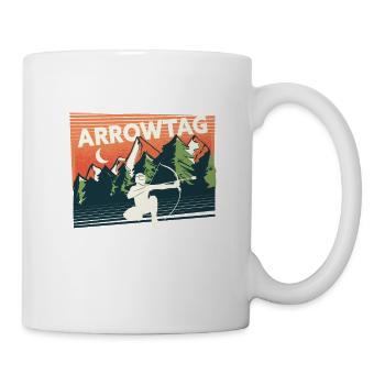 Arrowtag Tir à l’arc - Mug blanc - blanc - Droite
